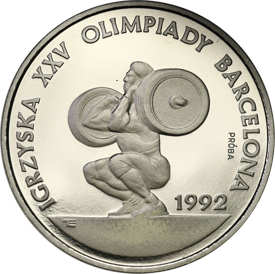 PRL. PRÓBA Nikiel 200 000 złotych 1991 – Igrzyska XXV Olimpiady - Barcelona